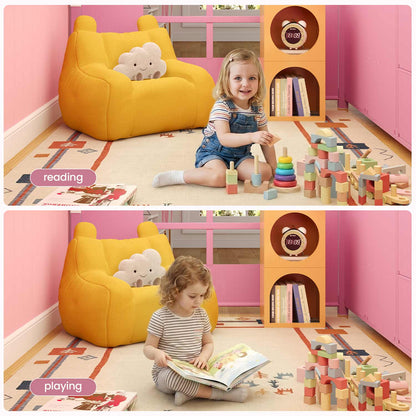 Twin Size Low Loft Bed with Storage Shelves Drawers and LED Lights Pink