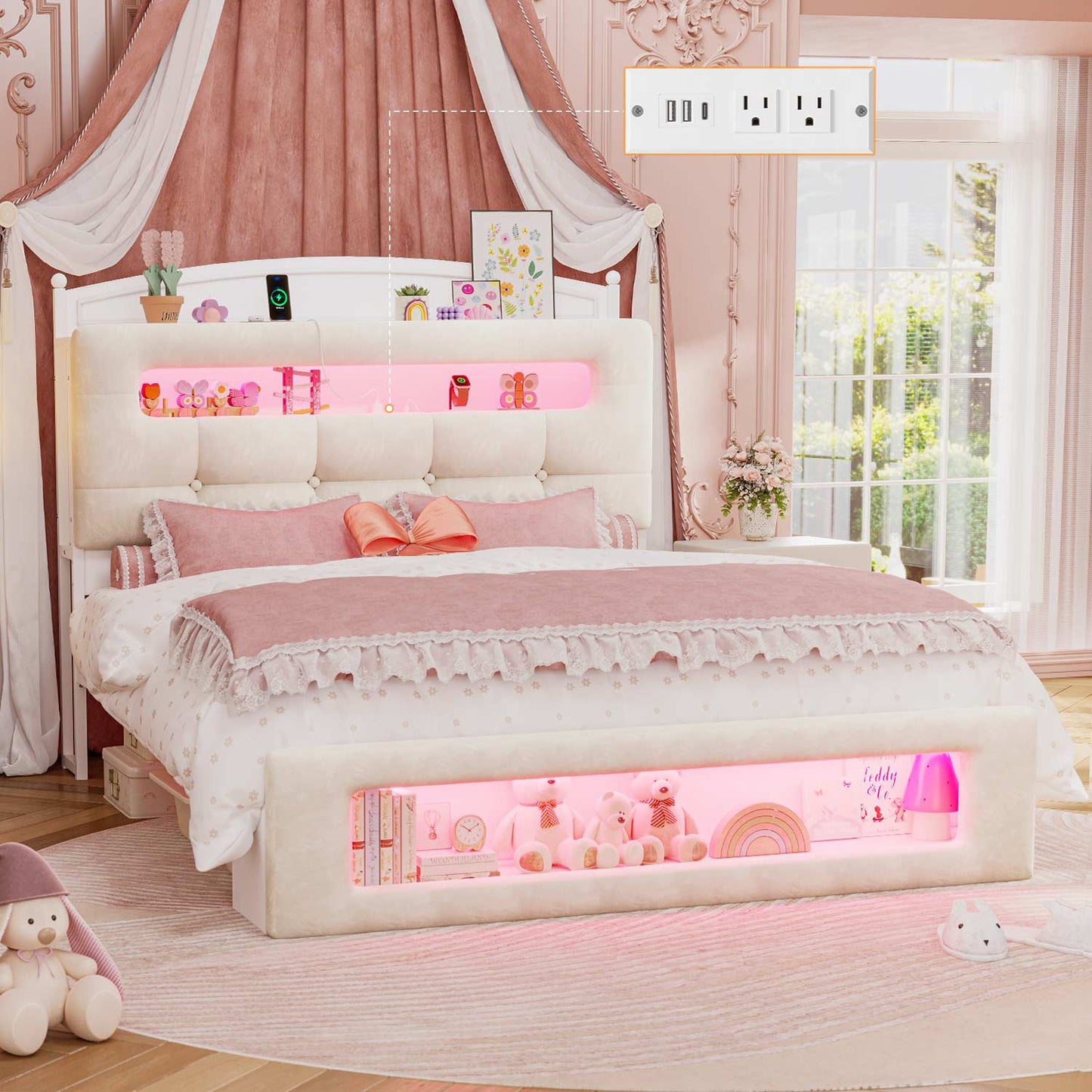 full-size-upholstered-platform-bed-frame-with-led-lighting-white
